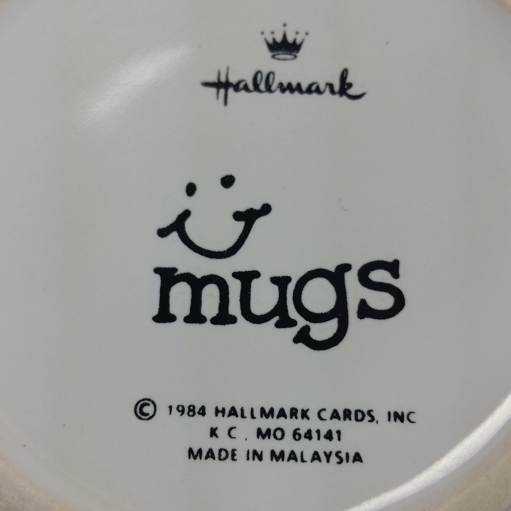Hallmark MUG "How to Get Along at the Office" Multitasking 10 oz Cup 1984 - Picture 8 of 11